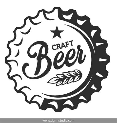 Beer templates. Set 1 | Beer logo design, Craft beer logo, Beer bottle logo