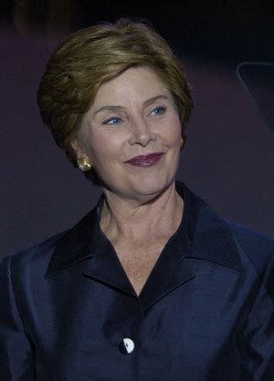 FIRST LADY LAURA BUSH SPEAKS DURING Editorial Stock Photo - Stock Image | Shutterstock