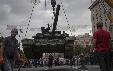 Ukraine's independence day celebrations won't have the usual fanfare : NPR