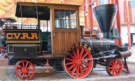 C.V.R.R. Pioneer in the the Baltimore & Ohio Railroad Museum, Baltimore & Ohio Railroad Museum ...