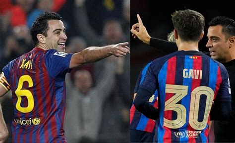 Gavi set to take over Xavi's '6' shirt