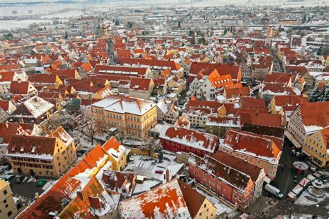 Exploring Nordlingen, a German town created inside a crater and studded ...