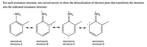 Answered: For each resonance structure, use… | bartleby