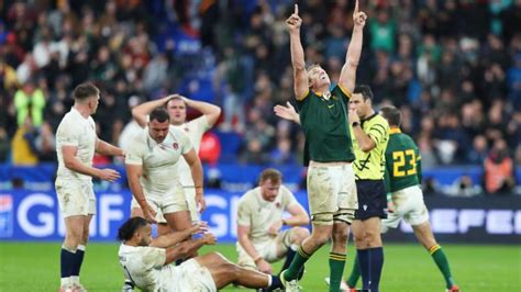 England vs South Africa result, highlights and analysis as Springboks squeeze into Rugby World ...