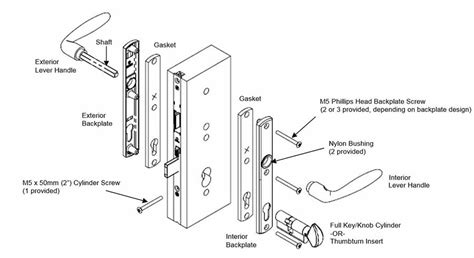 HLS® 9000 Swing Door Quick-Fit Handle Set Installation Instructions ...