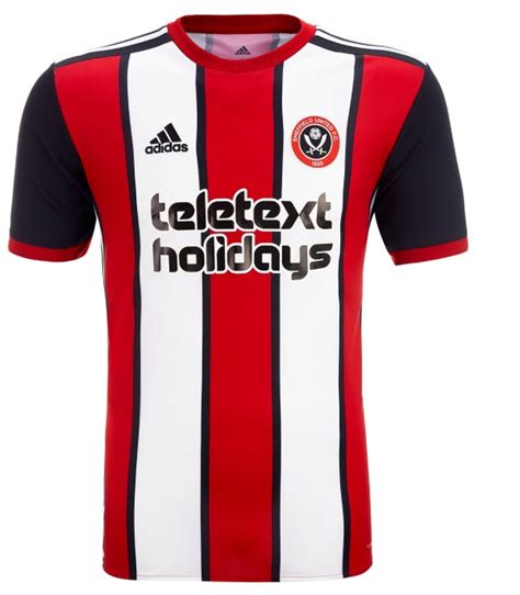 New Sheffield United Kit 2017-18 | Adidas SUFC Home Shirt with Teletext ...