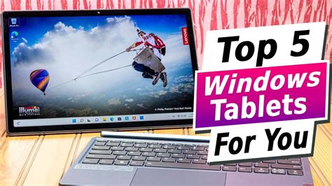 5 Best Windows Tablet 2023 - Budget, Mid-Range, and High-End - YouTube