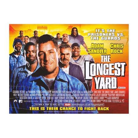 The Longest Yard - movie POSTER (Style C) (27" x 40") (2005) - Walmart ...