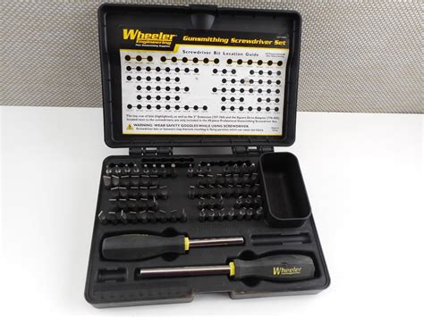 WHEELER GUNSMITHING SCREWDRIVER SET