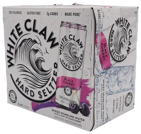 White Claw Black Cherry Hard Seltzer 6 Pack