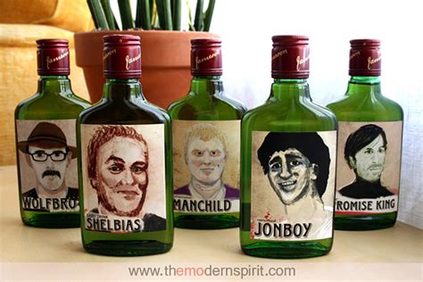 Custom Event Gift: Personalized Bachelor Whiskey Bottle on Behance