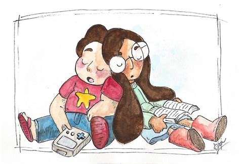 Sleeping together- Steven and Connie by Annikrafts on DeviantArt