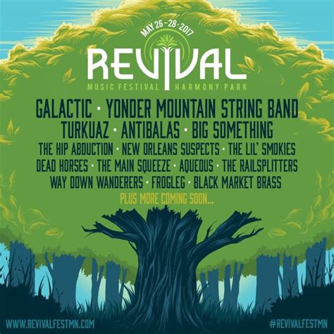 Revival Music Festival Announces Initial 2017 Lineup