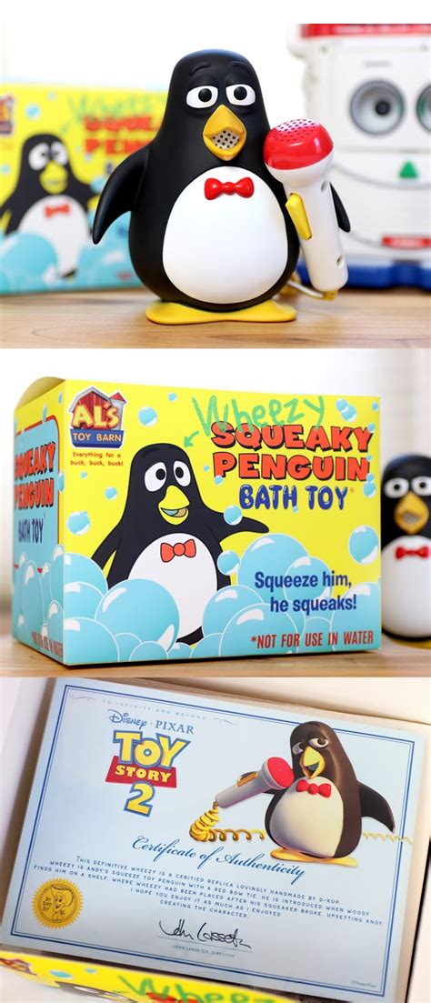 Collectibles Disney Pixar Toy Story 2 Wheezy Soft Vinyl Squeeze ...