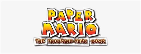 9) Paper Mario - Paper Mario Thousand Year Door Title Transparent PNG ...