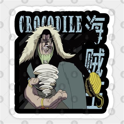 Crocodile One piece - Jimbei One Piece Arc Wano - Sticker | TeePublic