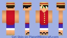 Luffy Skin! Minecraft Skin