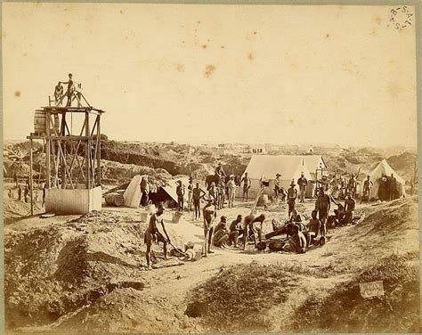 Early Photographs Reveal Daily Life at the Kimberley Diamond Mine in ...