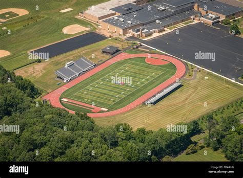 Aerial View Of Football Stadium High Resolution Stock Photography and ...