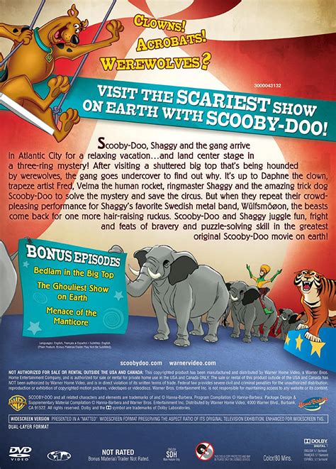 Big Top Scooby-Doo! (Home Media) | Scoobypedia | Fandom