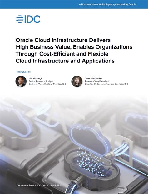 Oracle Cloud Infrastructure Delivers High Business Value