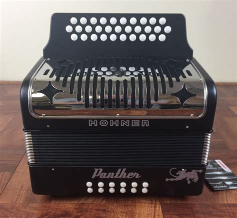 Hohner Panther 3100 Diatonic Accordion- 3 Row, 31 Button Key Of GCF-SOL ...