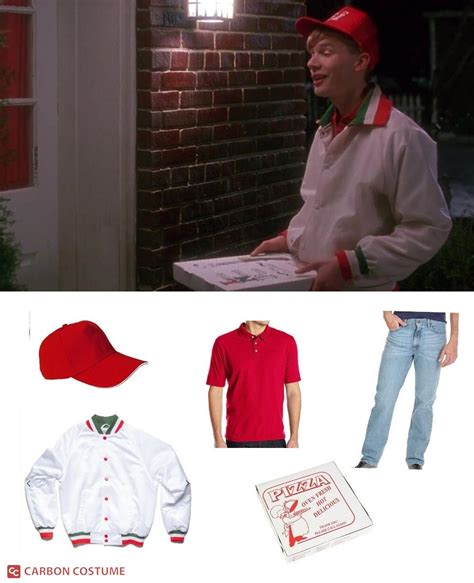 Little Nero’s Pizza Delivery Guy from Home Alone Costume | Carbon Costume | DIY Dress-Up Guides ...