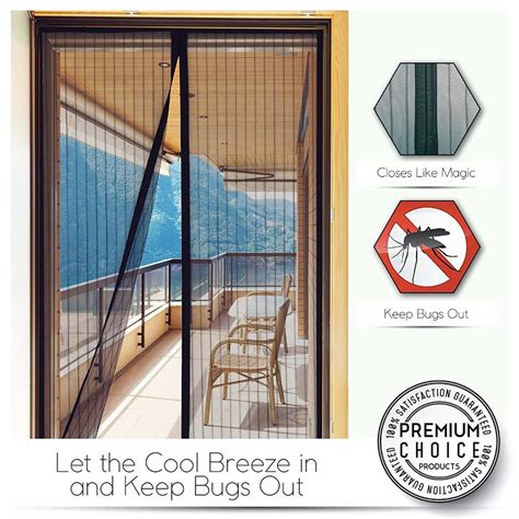 Magnetic Mesh Insect Screen Door | Mesh screen door, Magnetic screen door, Screen door