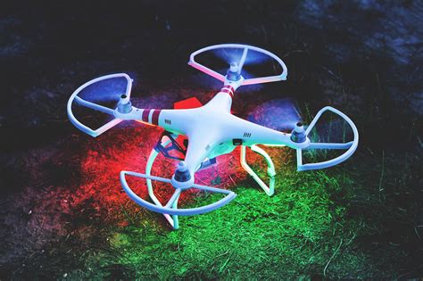 Night Drone Royalty-Free Stock Photo