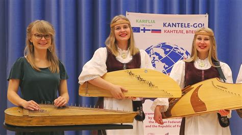 Cross-Border Kantele: Finnish folk song "Eriskummainen kantele" - YouTube