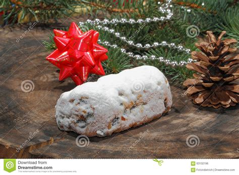 Christmas stollen stock photo. Image of delicious, food - 63132196