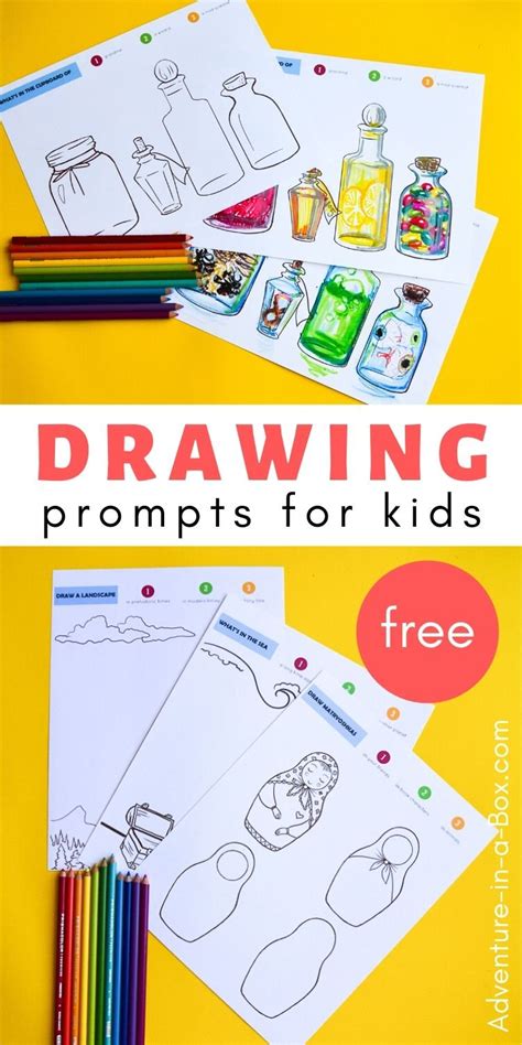 Free Drawing Prompts For Kids