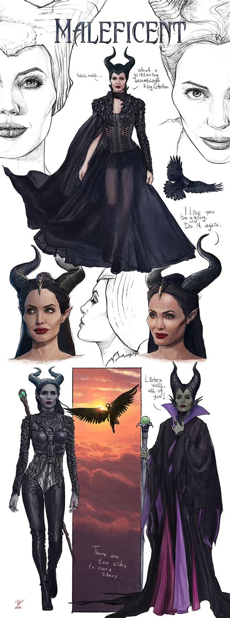 Vladislav Pantic - Maleficent-Concept Art - FanArt