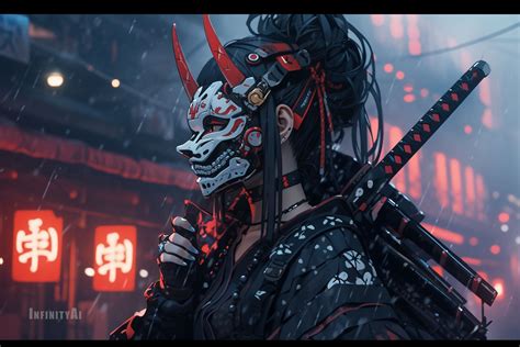 Cyberpunk samurai by InfinityAi on DeviantArt