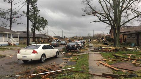 PHOTOS: Damage in New Orleans from tornado