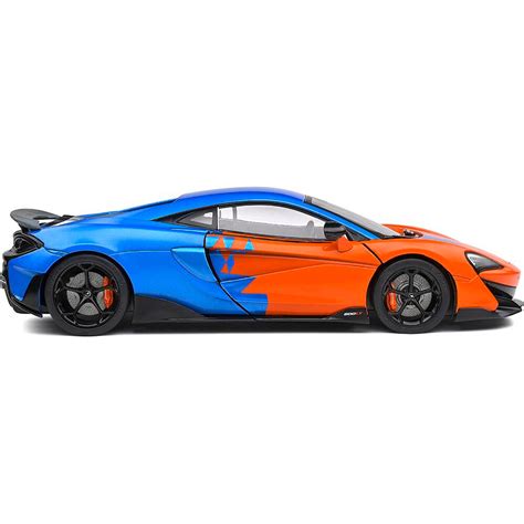 2019 McLaren 600LT - F1 Team Tribute Livery 1:18 Scale Diecast Model by Solido | Collectable Diecast