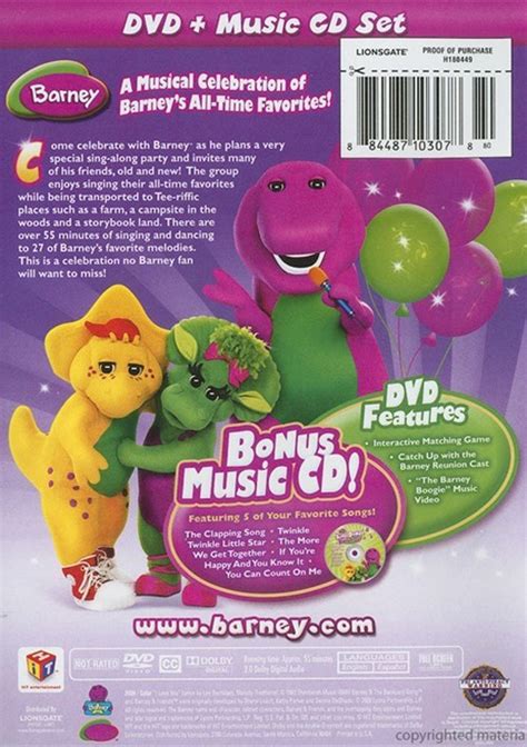 Barney: Sing & Dance With Barney (DVD) | DVD Empire