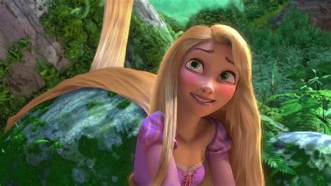 cute/happy rapunzel scenes (tangled) - YouTube