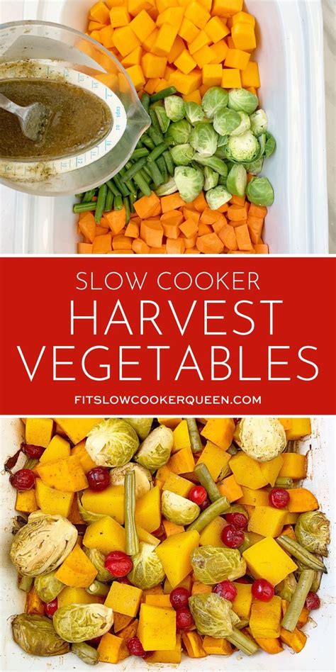 Slow Cooker Harvest Vegetables Recipe