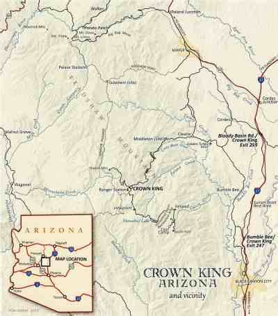 Crown King Lodging & Cabins Rentals | Bradshaw Mountain Bed & Breakfast