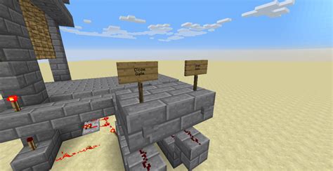 Redstone| Functional Castle Gate Minecraft Map