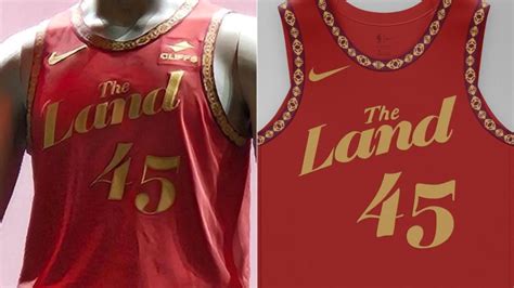 Cleveland Cavaliers 23-24 "The Land" City Jersey Leaked