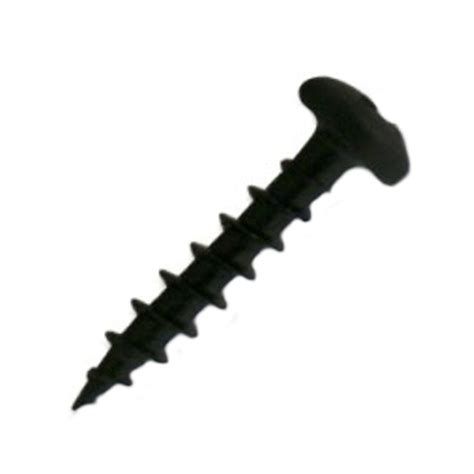 #6 x 3/4-in Black Oxide Interior Wood Screws (1000-Per Box) at Lowes.com