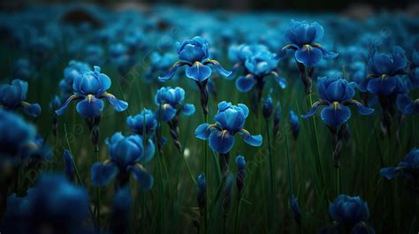 Blue Iris Flowers Wallpaper Background, Blue Irises, Hd Photography Photo, Flower Background ...