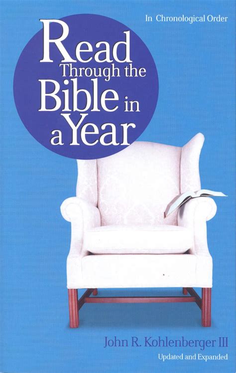 Read Through the Bible in a Year | Gospel Publishers USA