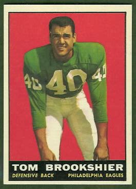 Tom Brookshier - 1961 Topps #102 - Vintage Football Card Gallery