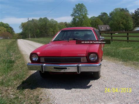 1975 Red Ford Pinto Station Wagon In Restoration Condition