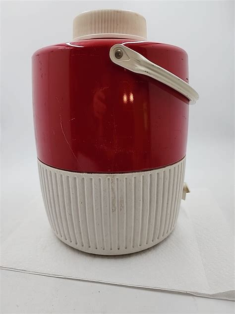 Coleman Red 2 Gallon Insulated Water Jug Picnic Camping Cooler | eBay