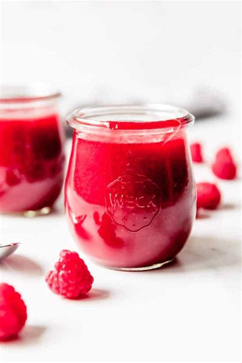 Easy Raspberry Coulis Recipe - House of Nash Eats