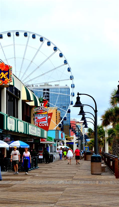 Myrtle Beach, SC Boardwalk. About 2 hours from our house. We live close to all up and down th ...